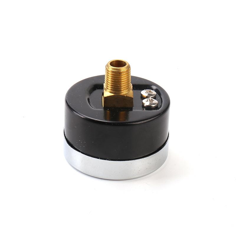 Y40 axial pressure gauge fine copper joint pressure regulating 0-1Mpa boundless temperature and shock resistant air source pneumatic pressure gauge