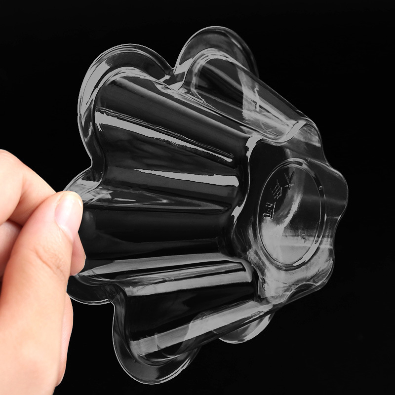 Yogurt bowl disposable 200ml smoothie dessert bowl ice cream bowl plastic cotton ice spoon transparent smoothie bowl