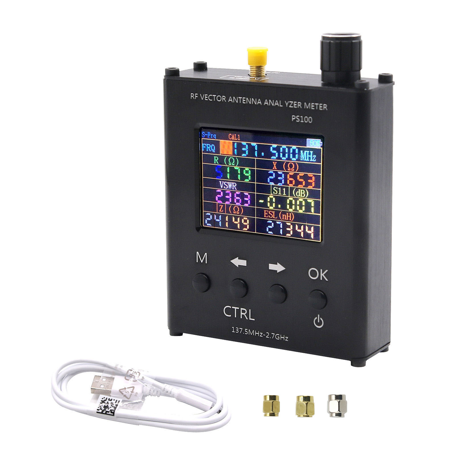 N1201SA PS100 antenna analysis measuring instrument standing wave meter tester 137.5 MHz-2.7GHz UV RF