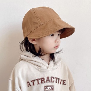 Children's hat spring and autumn baseball cap baby kids peaked cap Boys Girls summer fisherman hat sun protection sunshade