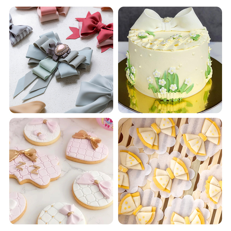 Spot Bow Mold European-style Beautiful Fouled Cake Decorative Cookies Steamed Bread Cutting Die Baking Grinding Tool