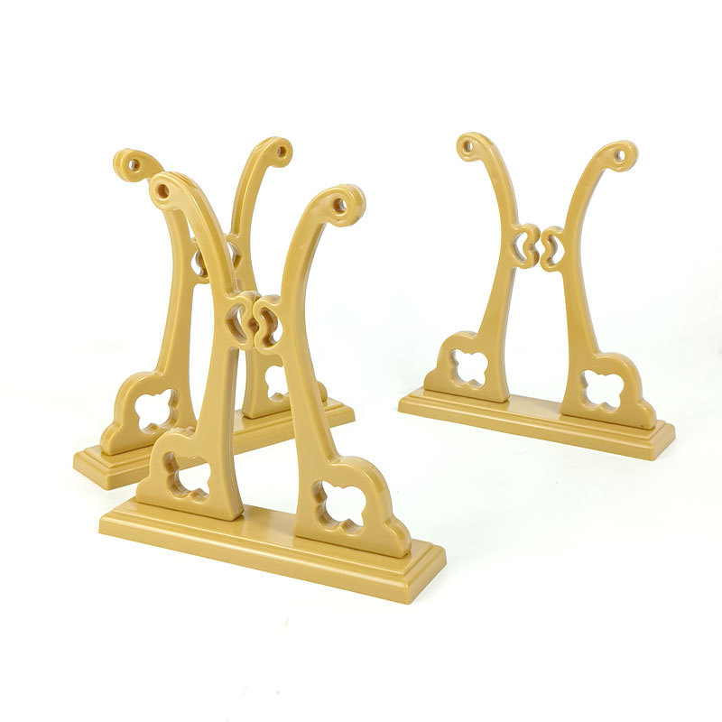 Round Fan Fan stand factory direct sales antique long handle Palace fan display stand fan accessories plastic fan stand wholesale
