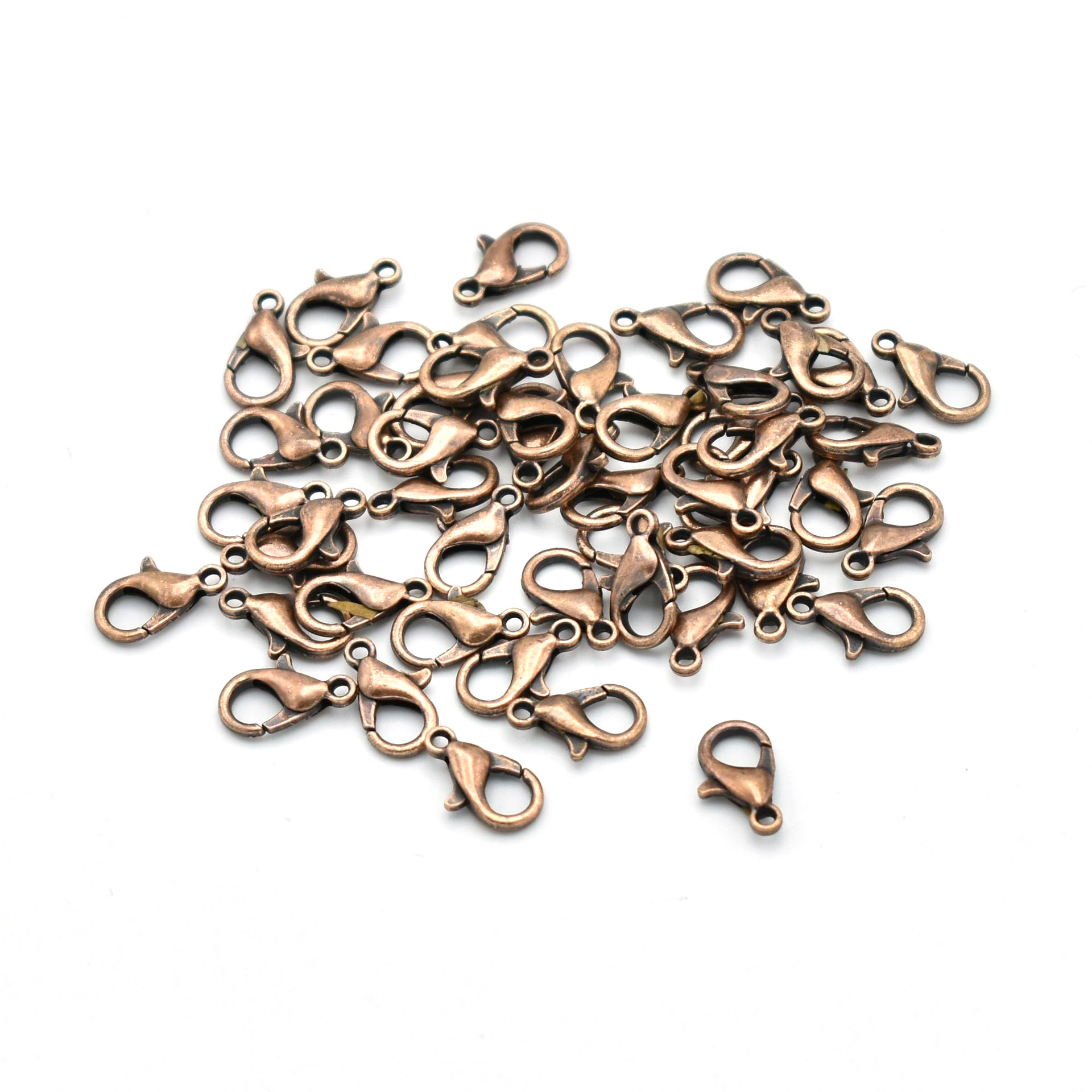 50 zinc alloy electroplated lobster clasp dog chain keychain bracelet connection buckle diy material beaded accessories wholesale