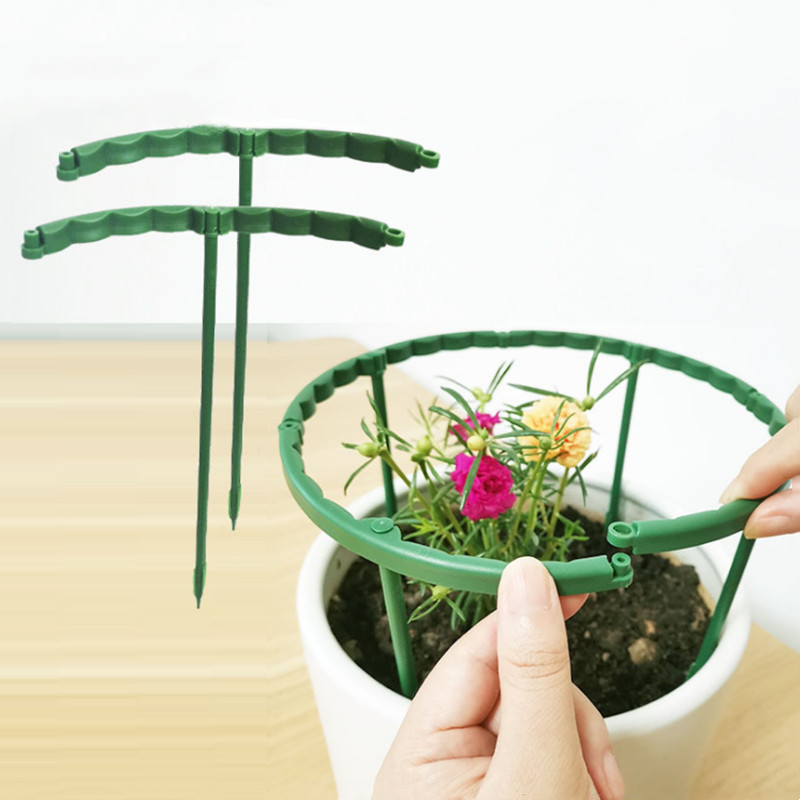 Crab claw orchid flower support sunflower anti-fall support orchid leaf protection flower support Rod Orchid support