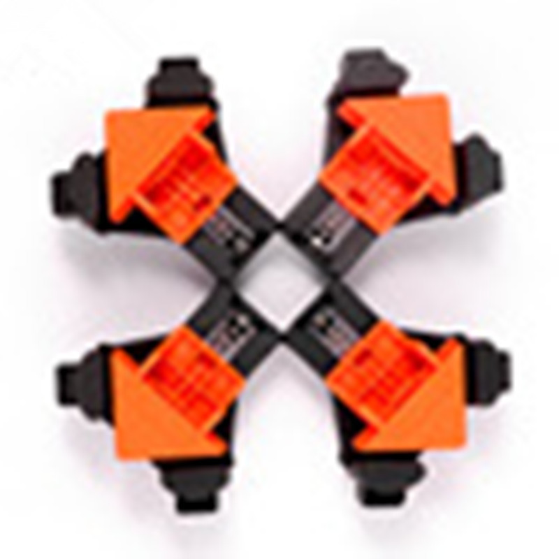 4PCs multifunctional right-angle clip photo frame clip right-angle fixing clip woodworking clip board board right-angle clip