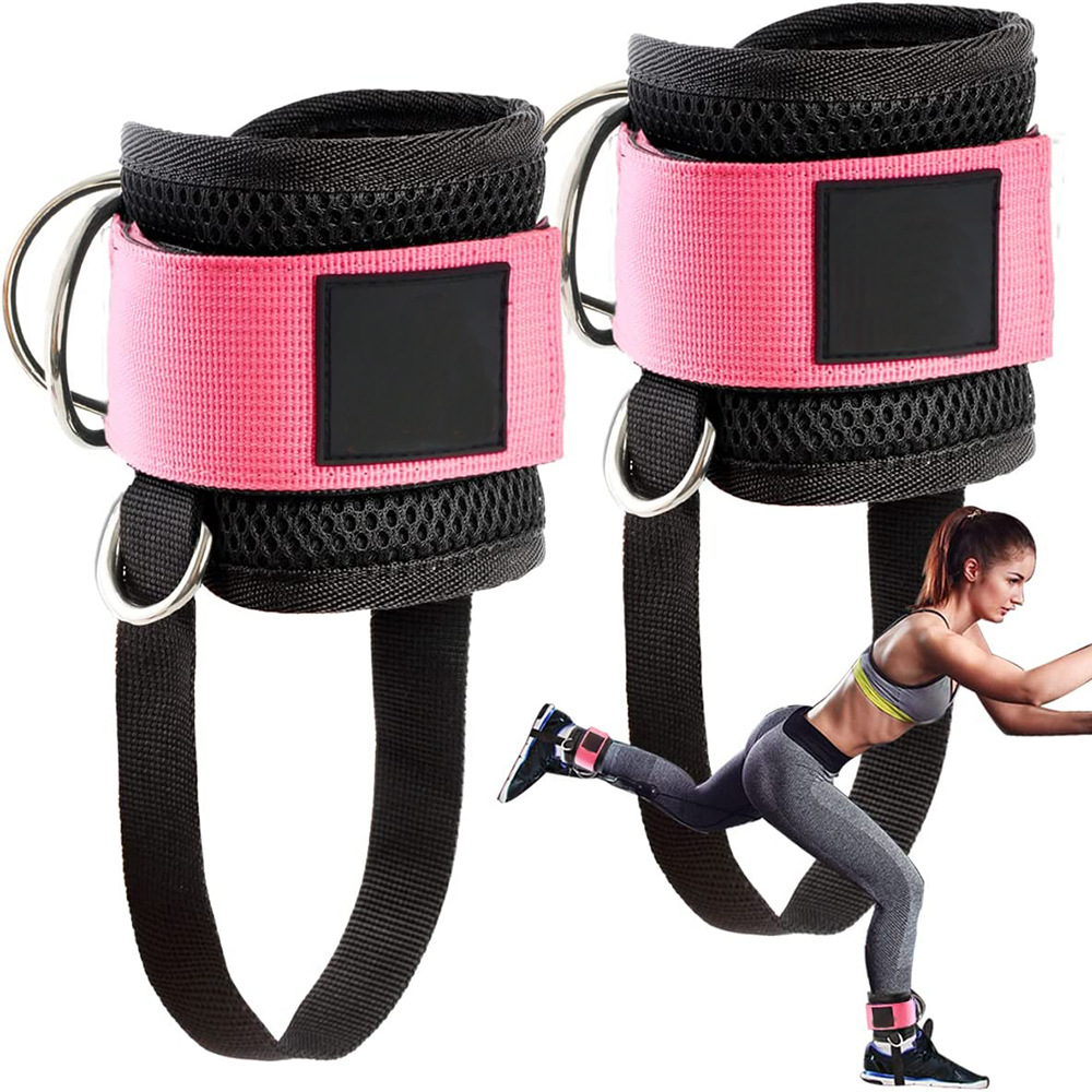 Fitness Training Gantry Frame Ankle Buckle Rope Machine Double D Buckle Ankle Buckle Strap
