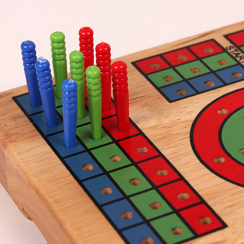 Трансграничная критическая карточная игра счет очков настольная игра Cribbage из массива дерева настольная игра для вечеринок