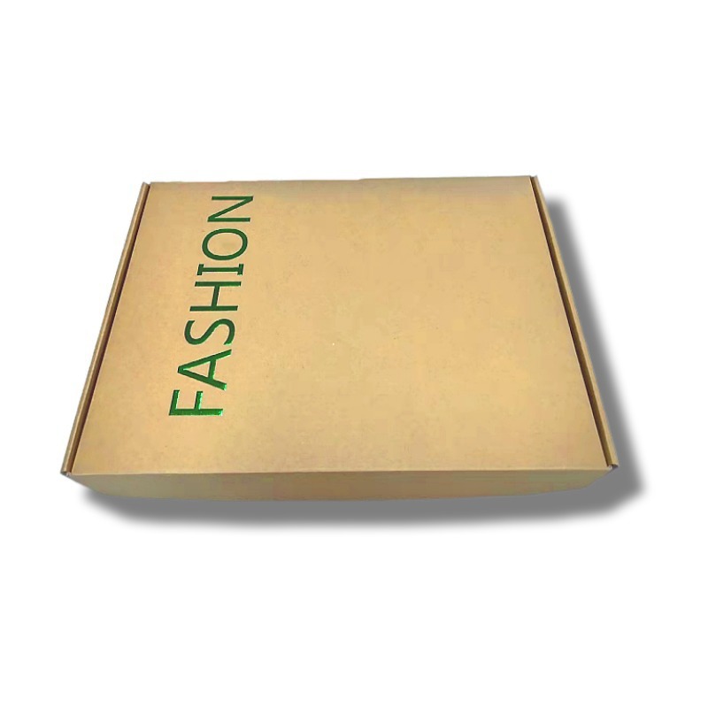 Rectangular clothing hard three-layer suit high-grade double-sided white aircraft box Square small white aircraft box spot