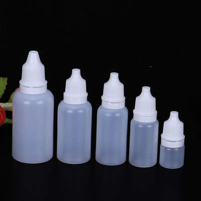 Batch 3ml 5 10 15 20 30 50 100 ml eye drops bottle agent anti-theft cap three-piece plastic bottle