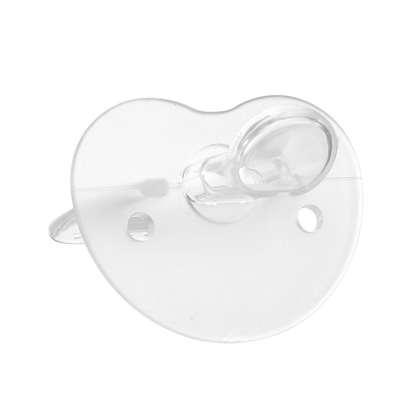 Source Factory Fully Liquid Silicone Thumb Type Nipple Type Infant and Toddler Sleeping Full Silicone Pacifier