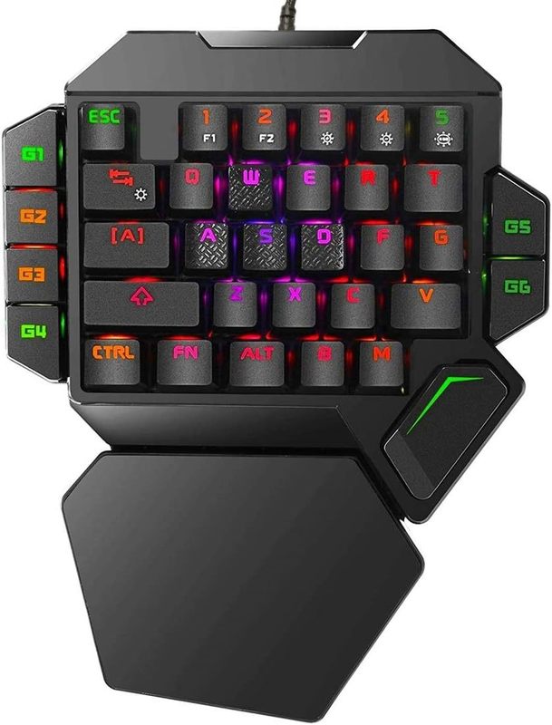 K50 K60 片手 Rgb ゲーミングメカニカルキーボードマクロ定義機能グリーンスイッチ|undefined