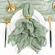 Bali yarn pleated napkin country bohemian table cloth decoration wedding party evening napkin placemat wholesale