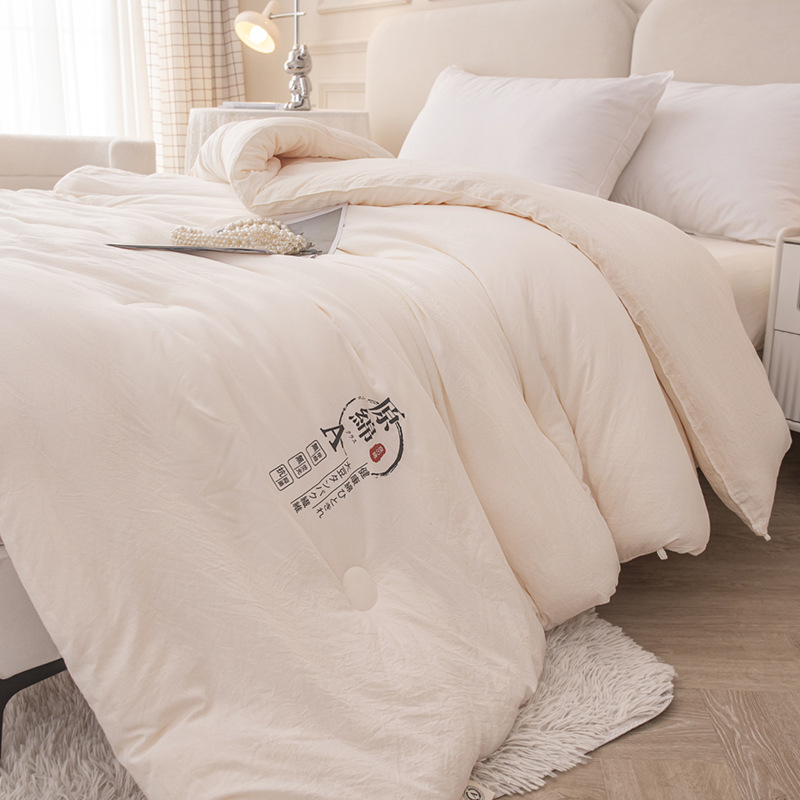 Class A Maternal and Infant Grade Winter Quilt Raw Cotton Soybean Quilt Four Seasons Quilt Core Air-conditioning Quilt Summer Cool Quilt Gift Summer Quilt Wholesale