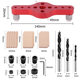Blue locator Cork drill set clamping stable drilling precision easy to use factory direct sales