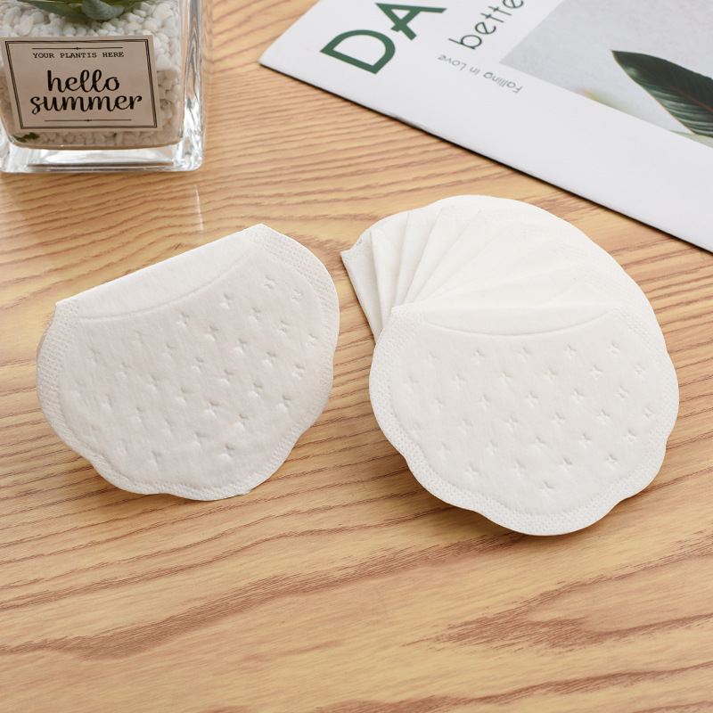 Origin supply new disposable antiperspirant stickers children's antiperspirant stickers breathable silver ion underarm antiperspirant stickers