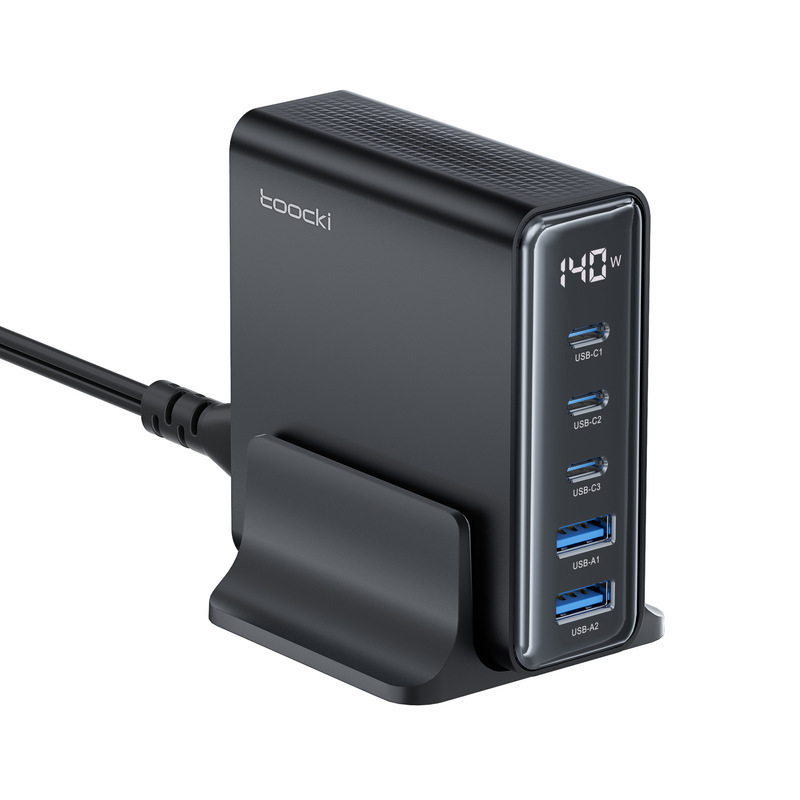 Tocki星睿140wデジタル窒化ガリウムGaN充電器3c 2a急速充電デスクトップ式旅行充電携帯電話急速充電|undefined