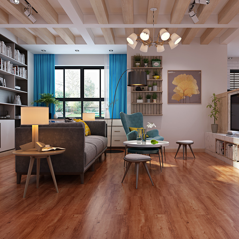 Cross-border generation hair self-adhesive floor SXP self-adhesive wall stickers dado simple installation good cleaning blank renovation