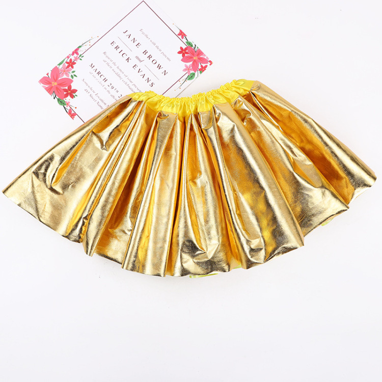 European and American Halloween costume pettiskirt cheerleading girls' sequined mesh tutu skirt