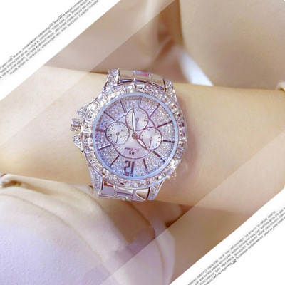 BS New HOT Watch Factory Direct Foreign trade overseas popular luxury square diamond rhinestone full drill watch FA1158