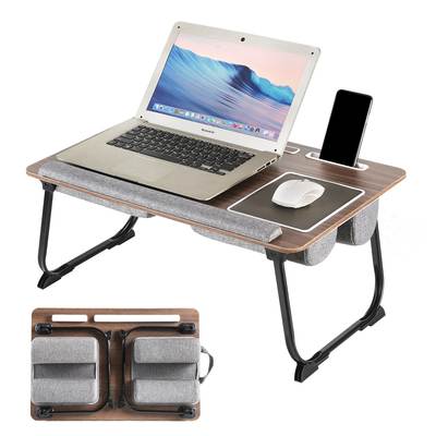 Mumucc Folding Bed Table Portable Laptop Table Laptop Computer Table Bed Table Lazy Desk