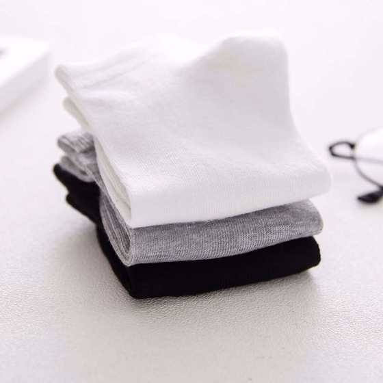 One-Piece Drop-Shipping Men's and Women's Four-Season Deodorant and Sweat-Absorbent Short Socks Disposable Socks Men's Cotton Socks