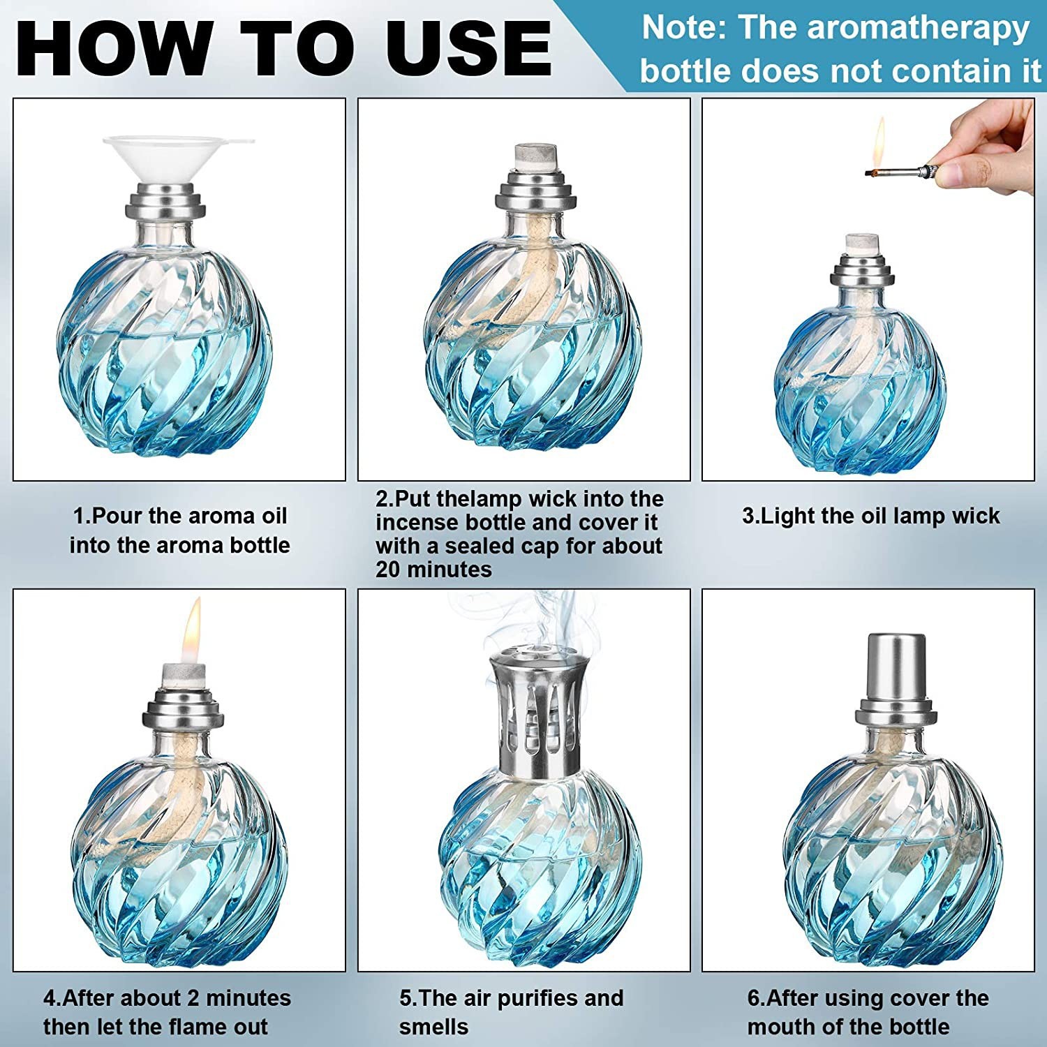 No fire aromatherapy head 1.8cm large catalytic platinum head Ignition Catalytic Wick head accessories Taiwan