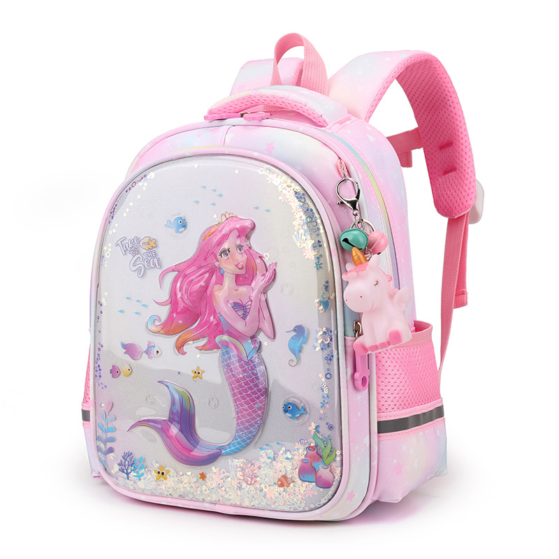 New children's bag cartoon schoolbag fashion printed children's bag large capacity kindergarten backpack wholesale