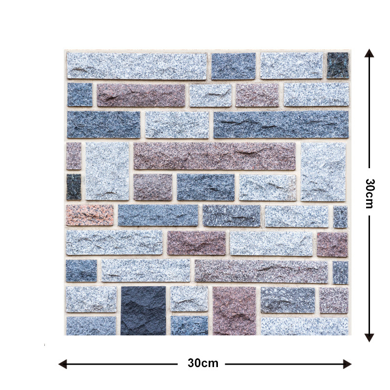 Pegatinas de pared autoadhesivas transfronterizas tamaño pequeño 5 piezas 10 piezas
