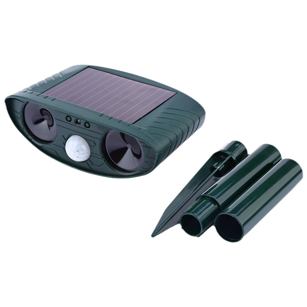 Outdoor Solar Ultrasonic Animal Repellent Rat Repellent Infrared Bird Repellent Flash Repellent Animal Repellent