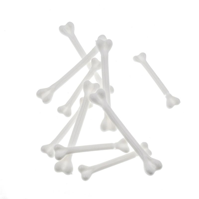 Cross-border Halloween Carnival Simulation Plastic Small Bone Decorations Realistic Human Bone Props Skeleton