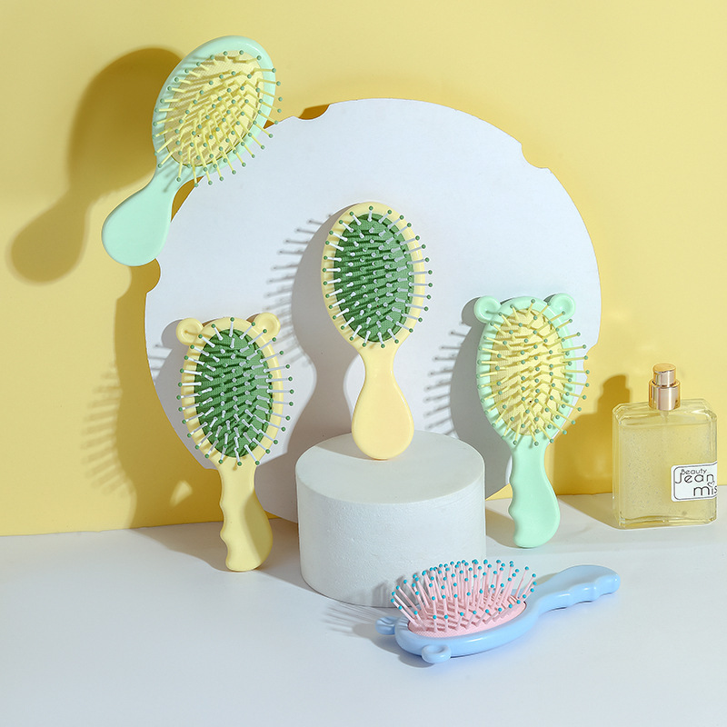 Cartoon comb mini air cushion comb portable travel comb airbag small comb wholesale children's home massage comb gift