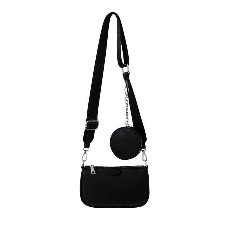 2022 new bag broadband shoulder bag chain small bag crossbody retro versatile Korean style ins Hong Kong style women's bag fashion
