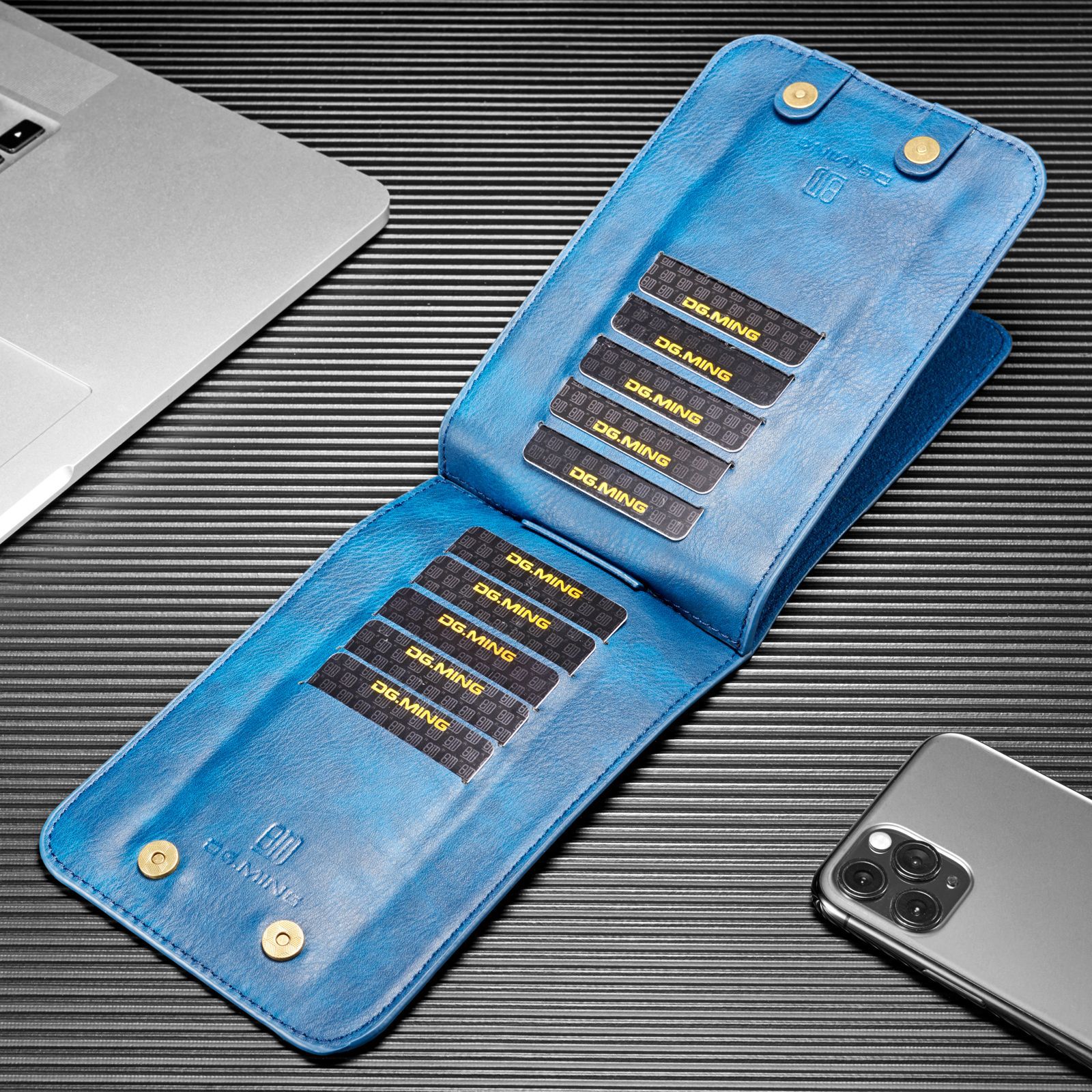 DG.MING large 6.5 inch universal mobile phone waist bag for iPhone12/11Pro MAX/7/8p/XR_voghion.com