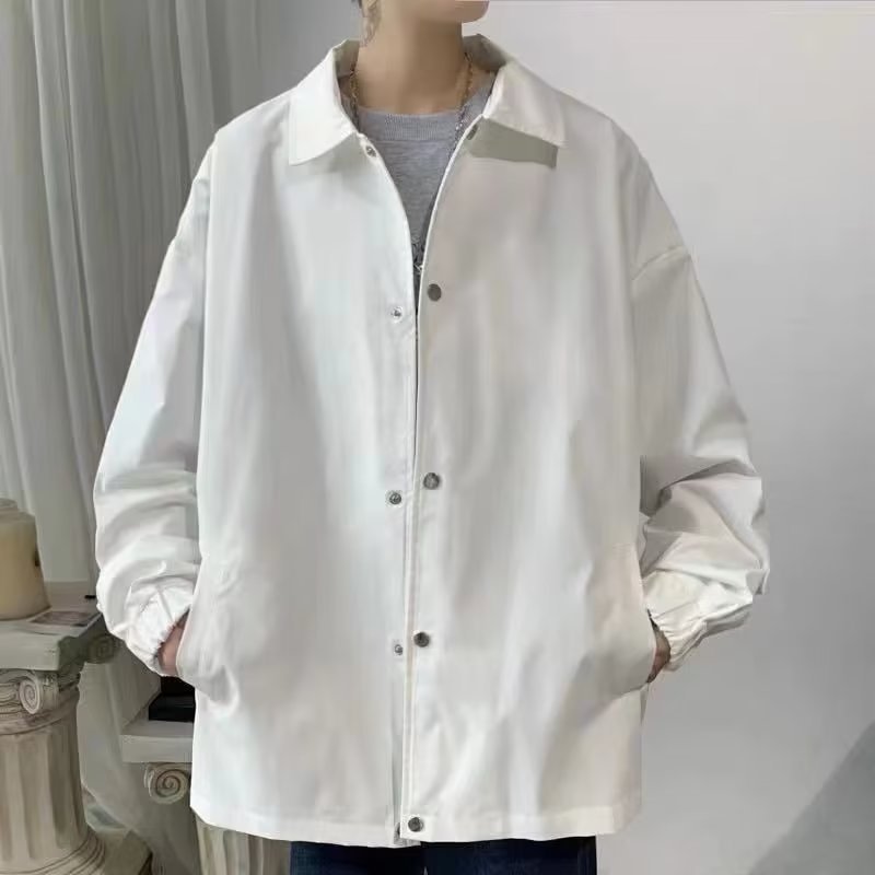 Ball Clothing Trendy Brand Green Junior Jacket Jacket Men's Loose Jacket New Baseball Jacket Men's Autumn Baseball Clothing Teenagers