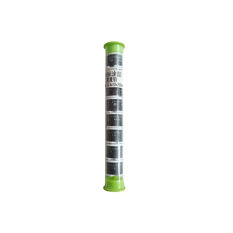 Wholesale competitive scale lead coated scale lead leather roll non-stick hand lead leather strip black barrel small roll lead leather ring