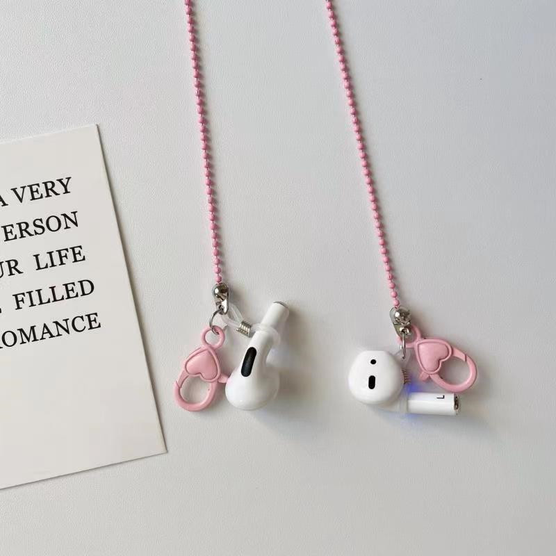 New alloy bead chain Love hook hat chain mask chain glasses chain multifunctional creative mask chain