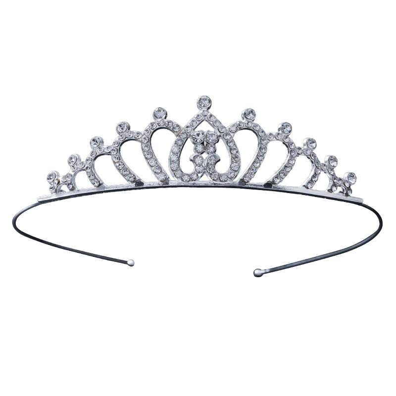 Children's crown headband girls' birthday headdress baby little crown dance dress accessories hair accessories factory direct supply