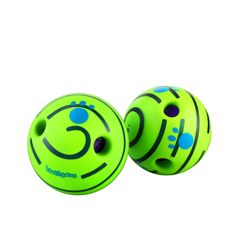 Dog toy rolling voice ball self-hi ball giggle ball Amazon molars to relieve boredom resistance bite ball pet voice ball