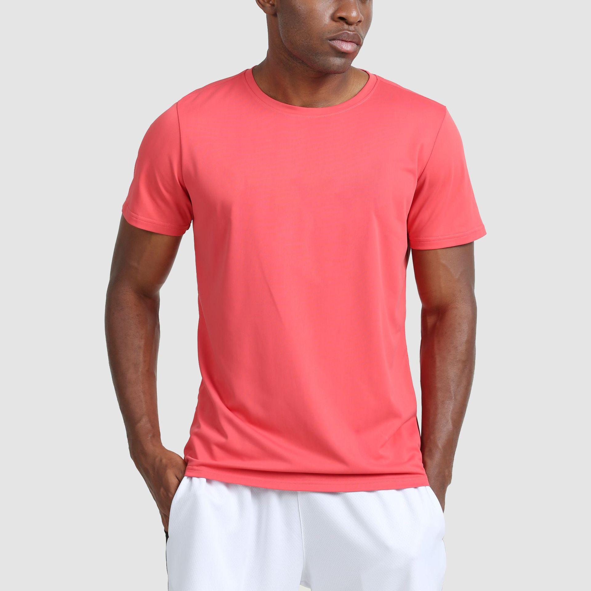 Summer men's short-sleeved T-shirt running fitness sports leisure quick-drying clothes outdoor basketball sportswear