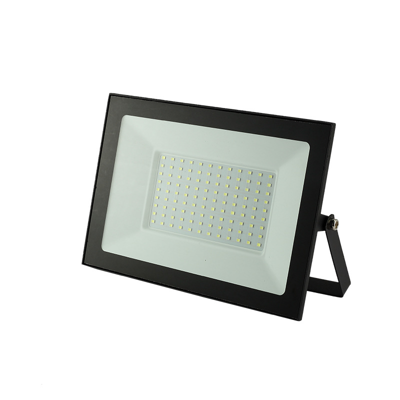 Cross-Border small Apple borderless floodlight 50W100W300W outdoor foot tile floodlight led ultra-thin floodlight