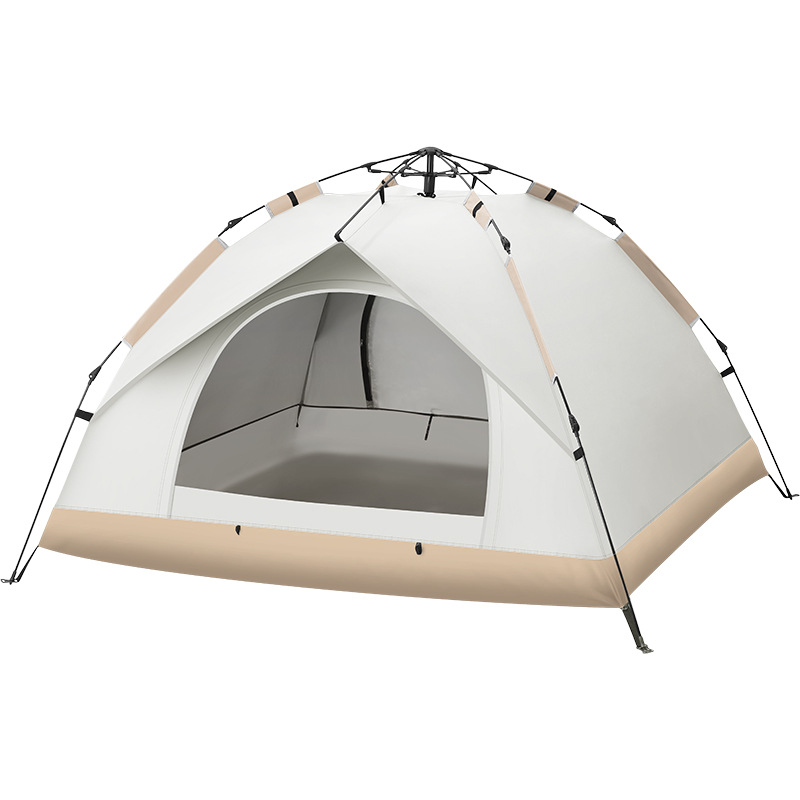 Pedgers single-layer quick-opening automatic tent 2-3-4 people free of wind and sun protection outdoor camping tent wholesale