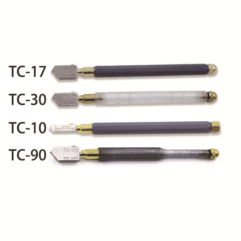 Wholesale Japanese toyo glass knife tc17tc30 diamond cutter head handheld cutting knife Ceramic Tile Tool glass knife