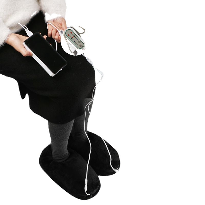 USB electric slippers USB5V transformation heating warm shoes USB shoes strength factory spot supply