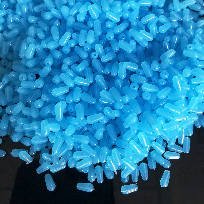 Silicone Space Bean Anti-Tangle Bean Silicone Buffer Bean Eight Ring Bean Stop Silicone Anti-Tangle Bean Bulk Fishing Gear Accessories