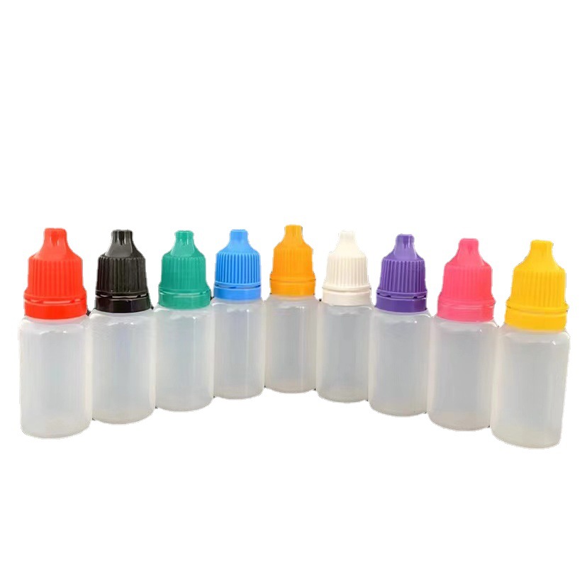 Liquid sub-filling pigment bottle 3 5 10 15 20 30 50 100ml plastic eye drops bottle