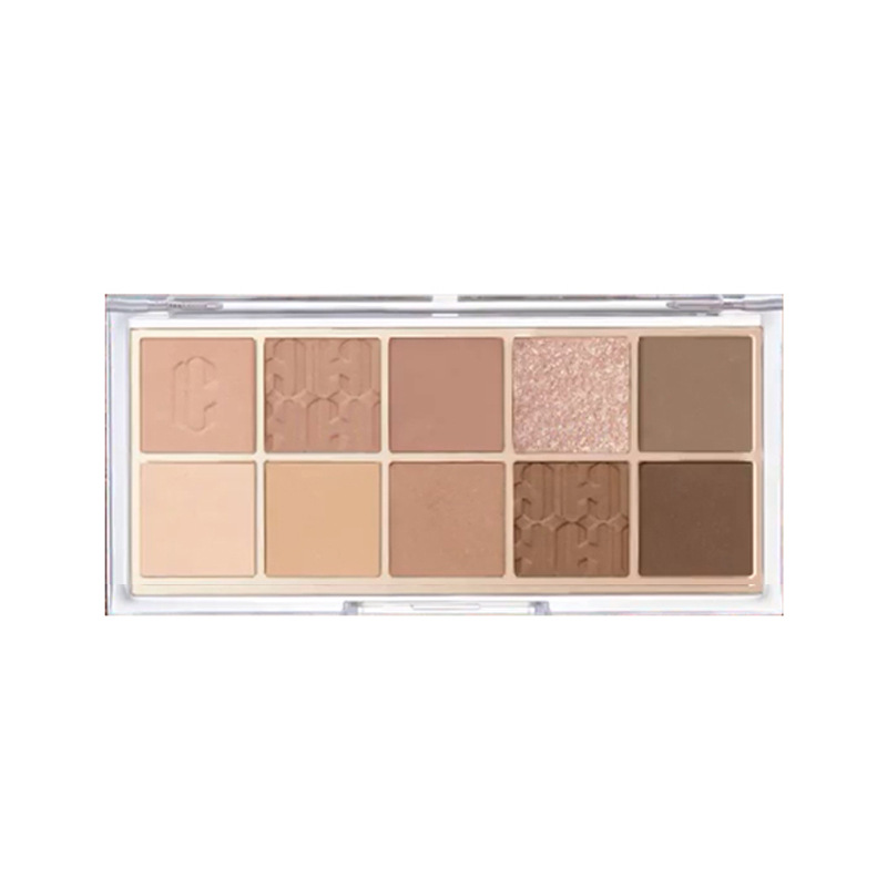 DIKALU Eye Shadow Plate Ten Color Lace 11 Milk Tea Earth Brown 2021 New 12 Matte 13 Purple