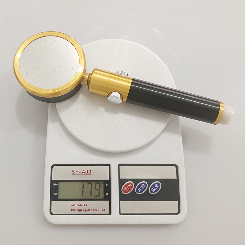 Three-gear universal pressurized pressurized shower nozzle shower rain Bath High pressure handheld shower hose suit shower head