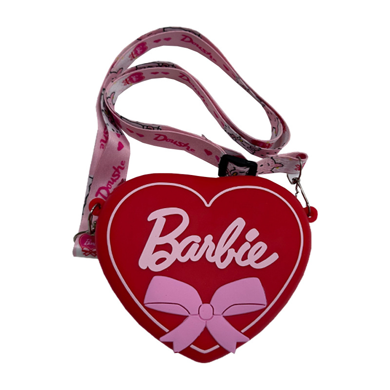 Factory spot Barbie silicone bag silicone one craft Barbie love hand bag wholesale