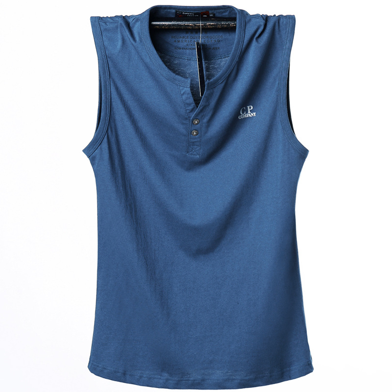 8XL summer cotton men's plus size vest breathable sports fat fat guy men's cut shoulder sleeveless T-shirt men's 5913