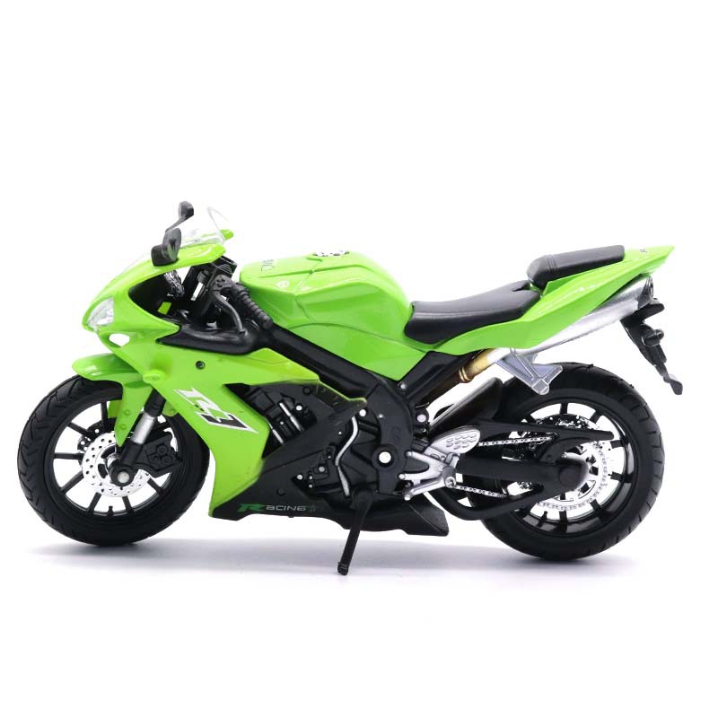 Cross-border 1:12 Yamaha alloy motorcycle model children's toy car decoration sliding car model boy toy